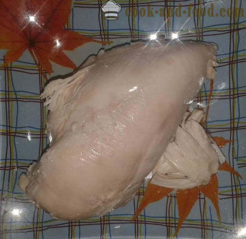 Delicious πατέ από συκώτι κοτόπουλου με κοτόπουλο - πώς να μαγειρεύουν σπιτικό πατέ από συκώτι κοτόπουλου και του μαστού, βήμα προς βήμα φωτογραφίες συνταγή
