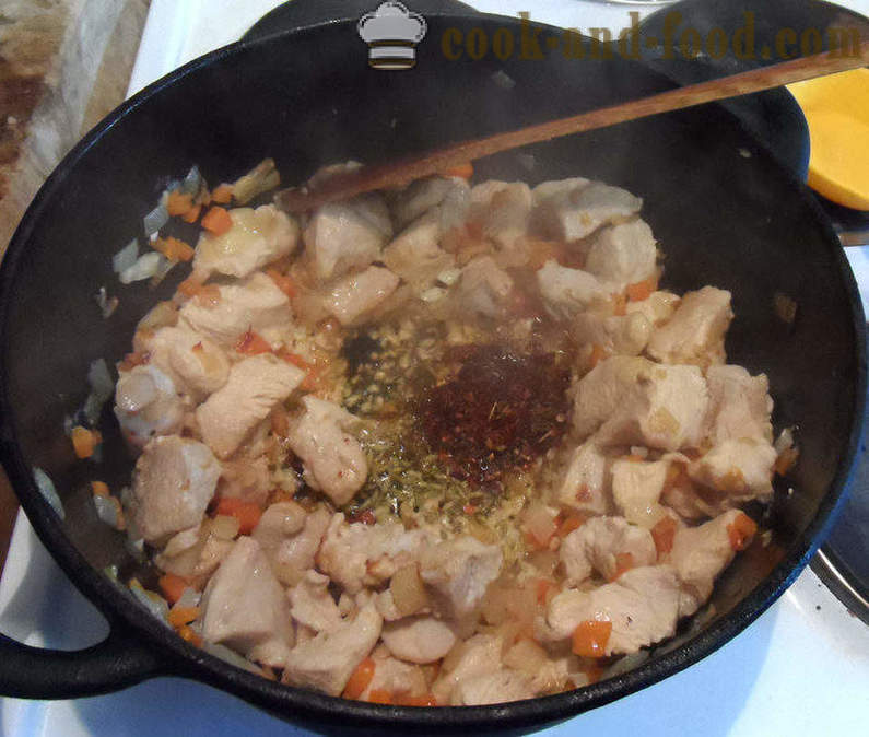 Γκούλας σούπα της Ουγγαρίας - πώς να μαγειρεύουν σούπα γκούλας με chipetkami, βήμα προς βήμα φωτογραφίες συνταγή