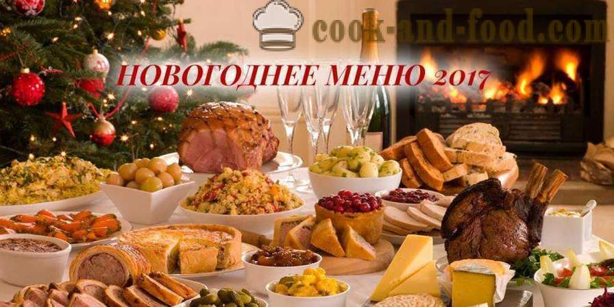 Τι να μαγειρέψουν για το 2017 Νέο Έτος - το μενού της Πρωτοχρονιάς για το έτος του κόκκορα, συνταγές με φωτογραφίες