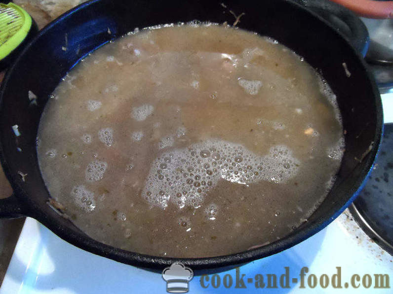 Kharcho σούπα με ρύζι - πώς να μαγειρεύουν σούπα grub στο σπίτι, βήμα προς βήμα φωτογραφίες συνταγή