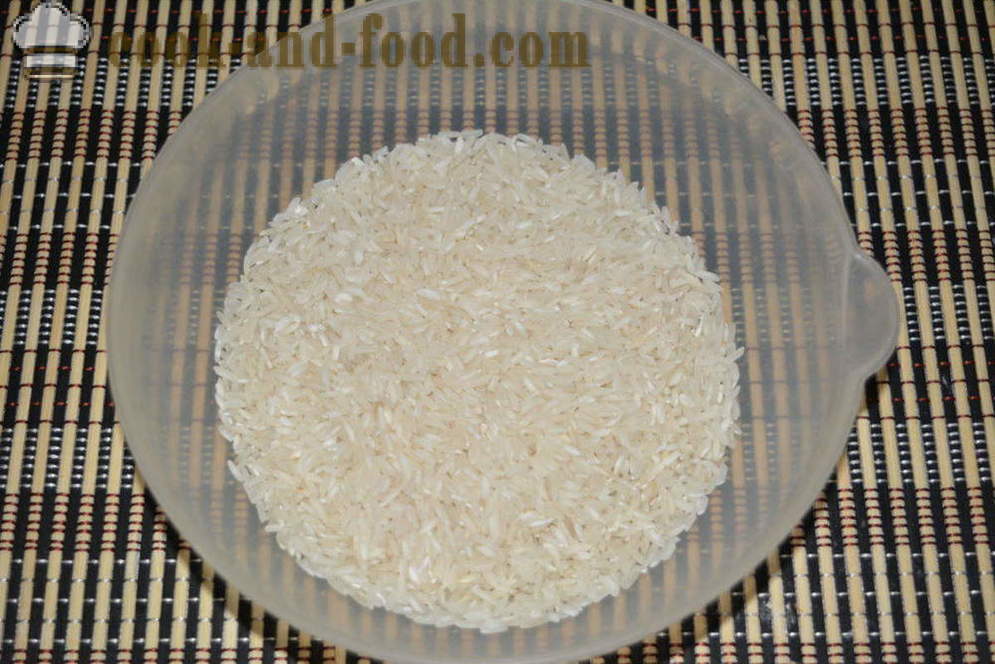 Οι σκαντζόχοιροι νόστιμο κιμά με το ρύζι για ένα ζευγάρι - πώς να μαγειρεύουν κρέας με ρύζι σκαντζόχοιροι σε multivarka, βήμα προς βήμα φωτογραφίες συνταγή