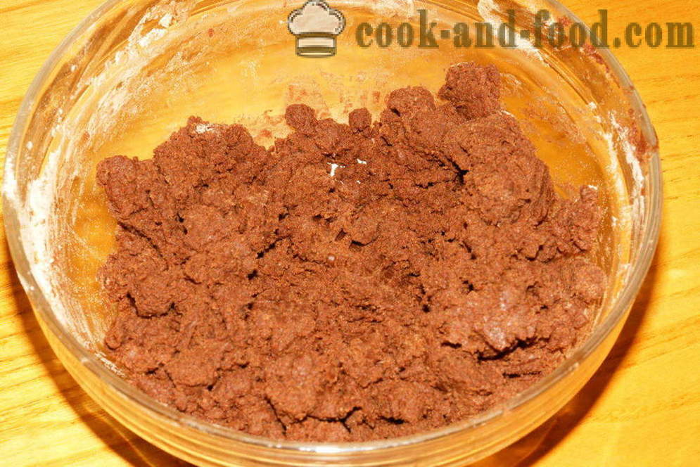 Γρήγορη και εύκολη μπισκότα τσιπ σοκολάτας - πώς να κάνει τα μπισκότα τσιπ σοκολάτας στο σπίτι, βήμα προς βήμα φωτογραφίες συνταγή