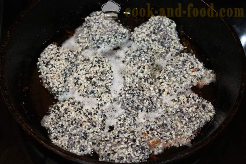Κοτομπουκιές στο σπίτι σε ένα τηγάνι - πώς να μαγειρεύουν ψήγματα στο σπίτι, βήμα προς βήμα φωτογραφίες συνταγή