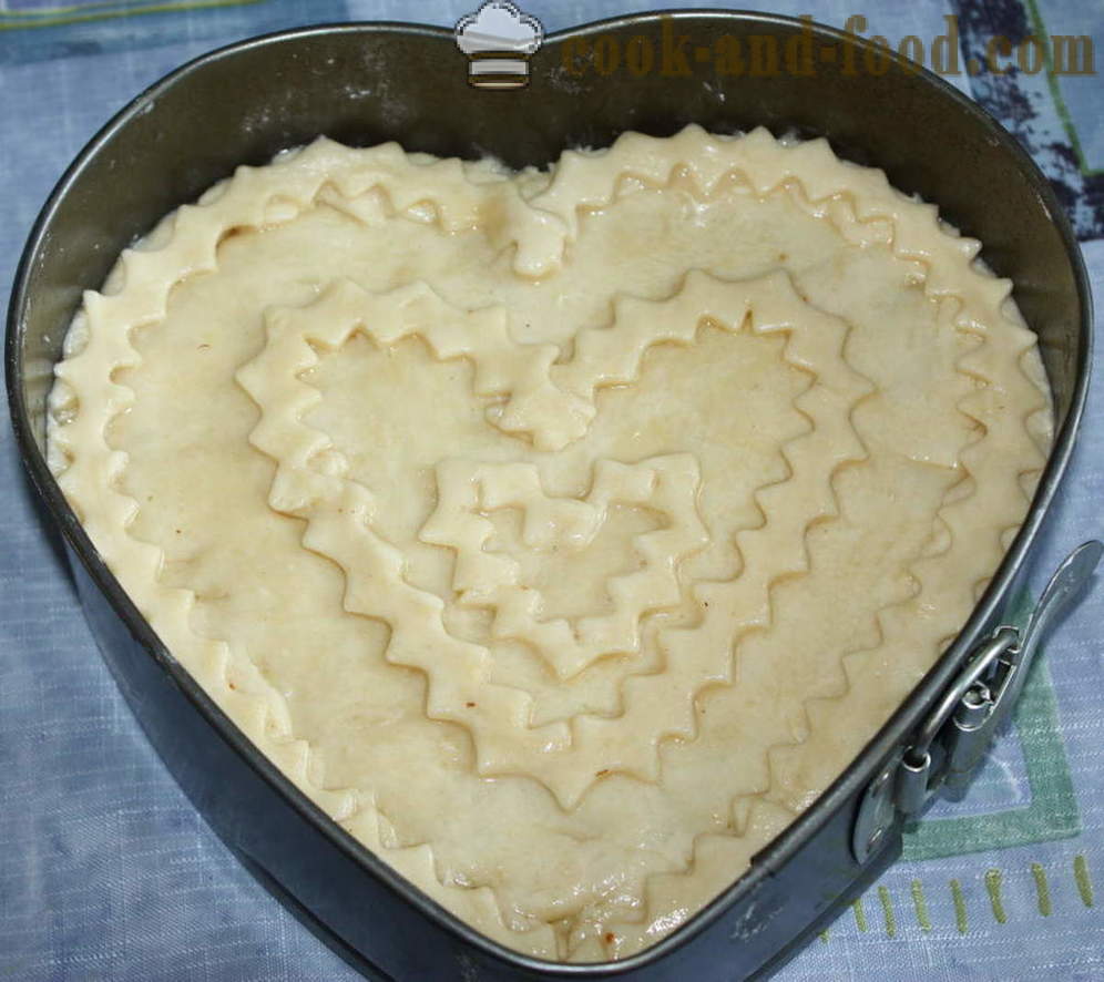 Κλειστά ζύμη μηλόπιτα - πώς να κάνει μια ζύμη πίτας, ένα βήμα προς βήμα φωτογραφίες συνταγή