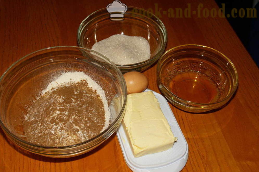 Μπισκότα Ψωμί με κανέλα και το μέλι - πώς να κάνει ένα σπίτι μελόψωμο, βήμα προς βήμα φωτογραφίες συνταγή