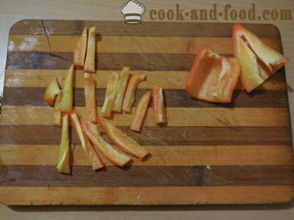 Ψητό κατσαρόλας με κρέας και πατάτες - πώς να μαγειρέψουν ένα ψητό κατσαρόλας στο φούρνο, με μια βήμα προς βήμα φωτογραφίες συνταγή