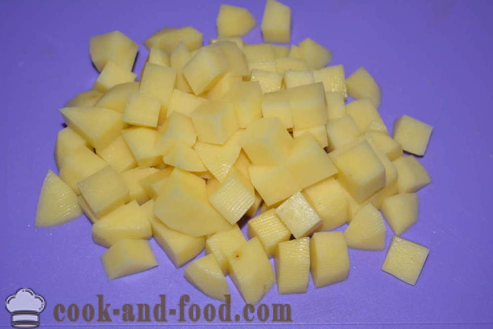 Σούπας τυρί με λιωμένο τυρί, ζυμαρικά και αλλαντικά - πώς να μαγειρεύουν σούπα τυρί με επεξεργασμένο τυρί, ένα βήμα προς βήμα φωτογραφίες συνταγή