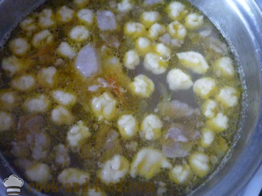 Νόστιμη σούπα με ζυμαρικά σε ζωμό - βήμα προς βήμα, πώς να μαγειρεύουν σούπα με ζυμαρικά, συνταγή με φωτογραφία