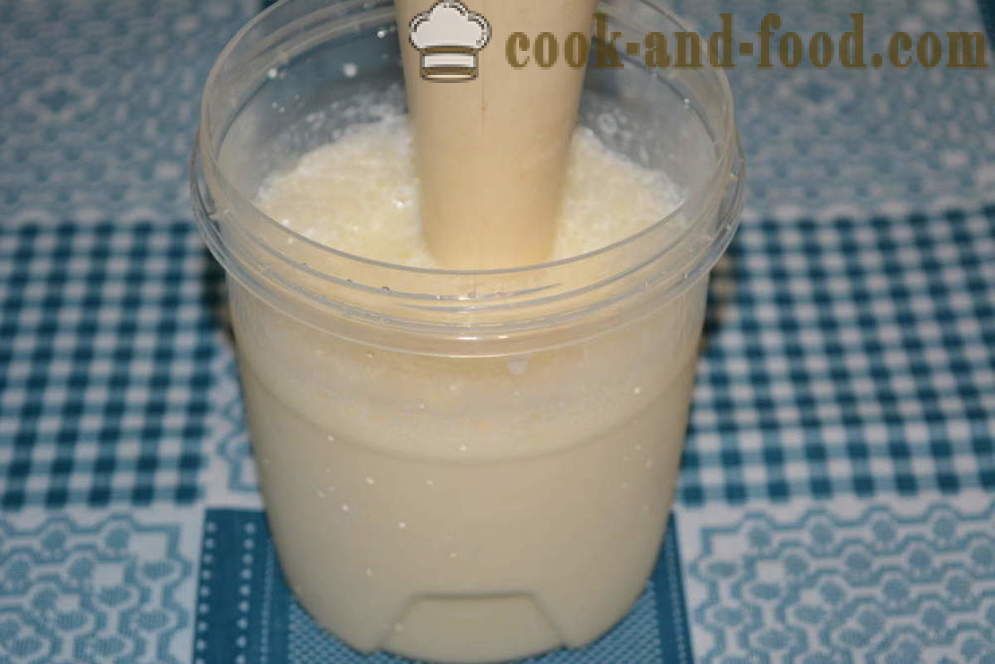 Γάλα κοκτέιλ με παγωτό και μπανάνα στο μπλέντερ - πώς να κάνει ένα milkshake στο σπίτι, βήμα προς βήμα φωτογραφίες συνταγή