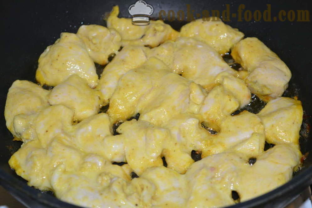Delicious στήθος κοτόπουλου τηγανισμένα σε μια κατσαρόλα - πώς να μαγειρεύουν ένα ζουμερό στήθος κοτόπουλου σε ένα τηγάνι, μια βήμα προς βήμα φωτογραφίες συνταγή