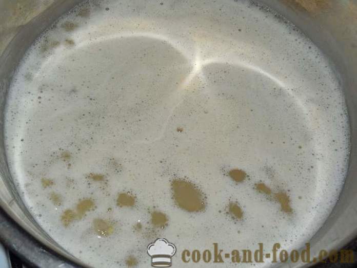 Κεχρί κουάκερ με γάλα - πώς να μαγειρεύουν κεχρί κουάκερ με γάλα, ένα βήμα προς βήμα φωτογραφίες συνταγή