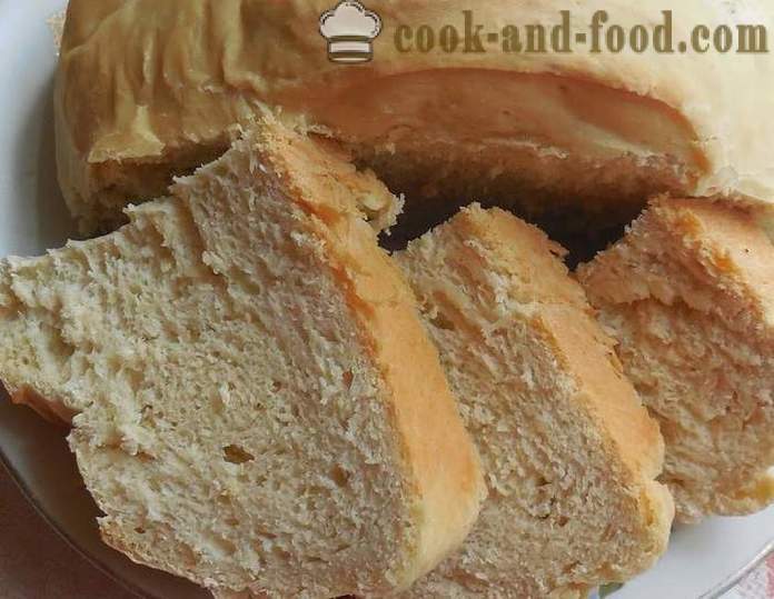 Πώς να ψήνουν το ψωμί, μουστάρδα στο σπίτι - νόστιμο σπιτικό ψωμί στο φούρνο - ένα βήμα προς βήμα φωτογραφίες συνταγή