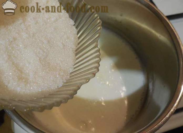 Πώς να μαγειρέψουν τα δημητριακά σιταριού με γάλα - βήμα προς βήμα φωτογραφίες συνταγή