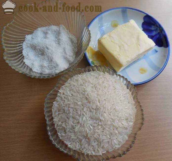 Πώς να μαγειρέψουν τραγανή γαρνιτούρα ρύζι σε ένα τηγάνι σωστά - πώς να ετοιμάζω το ρύζι για το νερό - ένα βήμα προς βήμα φωτογραφίες συνταγή