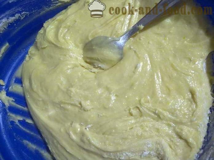 Απλό και νόστιμο κέικ με πηγμένο γάλα για τυρί - πώς να μαγειρέψουν ένα κέικ με τυρί κρέμα - ένα βήμα προς βήμα φωτογραφίες συνταγή