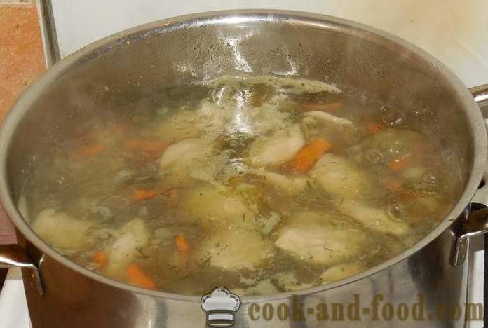Σούπα λαχανικών με ζυμαρικά - πώς να μαγειρεύουν σούπα με ζυμαρικά - η συνταγή της γιαγιάς με βήμα προς βήμα φωτογραφίες