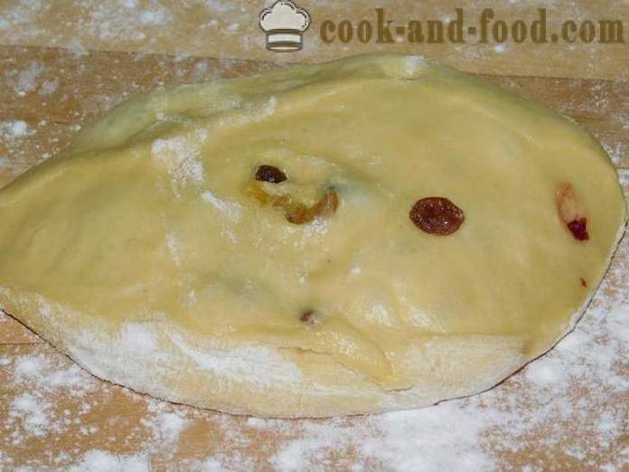 Ιταλικό Panettone - απλά και νόστιμα κέικ Πάσχα στο ψωμί maker - ένα βήμα προς βήμα φωτογραφίες συνταγή