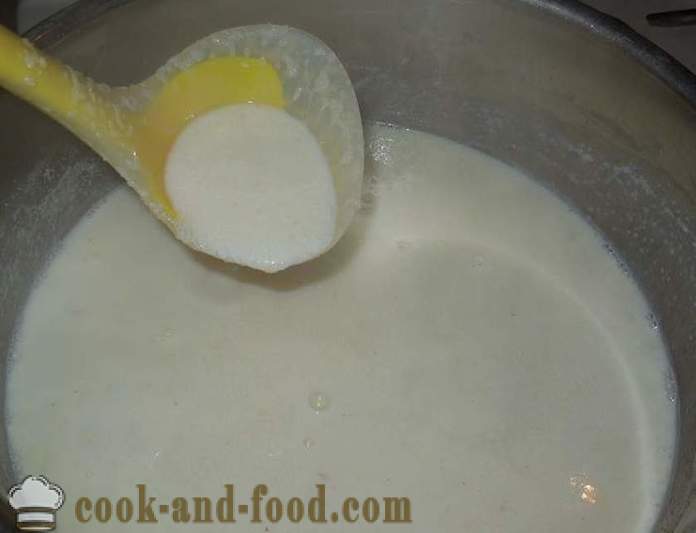 Πώς να μαγειρέψουν κουάκερ με γάλα χωρίς σβώλους - βήμα προς βήμα η συνταγή για το σιμιγδάλι με φωτογραφίες