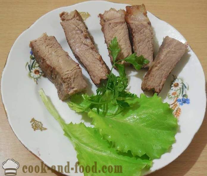 Νόστιμο και ζουμερό μοσχαρίσιο φιλέτο ή χοιρινό Ti Bon - μαγείρεμα γεμάτο ψήσιμο κρέατος - ένα βήμα προς βήμα φωτογραφίες συνταγή