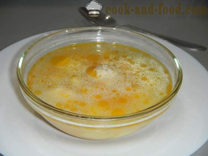 Νόστιμη σούπα με κεφτεδάκια και ζυμαρικά - ένα βήμα προς βήμα τη συνταγή με φωτογραφίες πώς να μαγειρεύουν σούπα με κεφτεδάκια