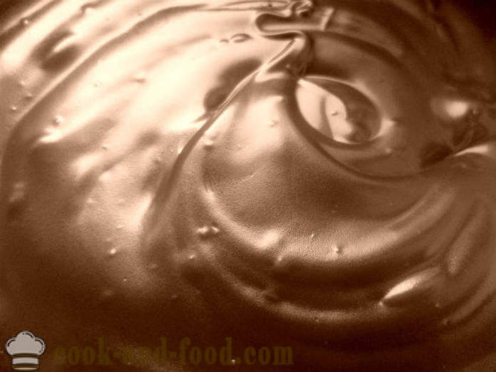 Κρέμα σοκολάτας και λούστρο του γάλακτος - μια καλή συνταγή για το πώς να κάνει το γλάσο σοκολάτας