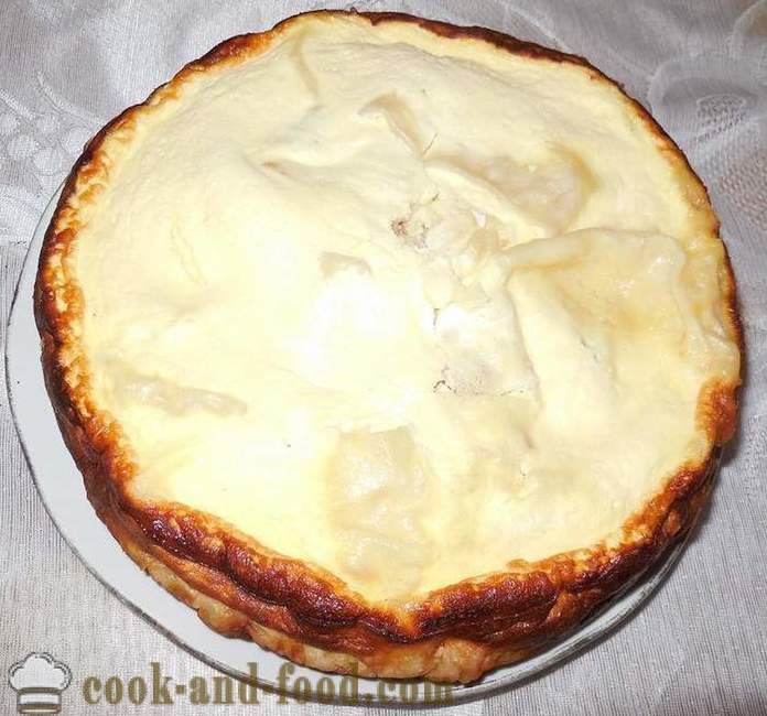 Πίτα του πίτα με τυρί κρέμα - απλή και νόστιμη πίτα πίτα σε multivarka συνταγή με φωτογραφίες.