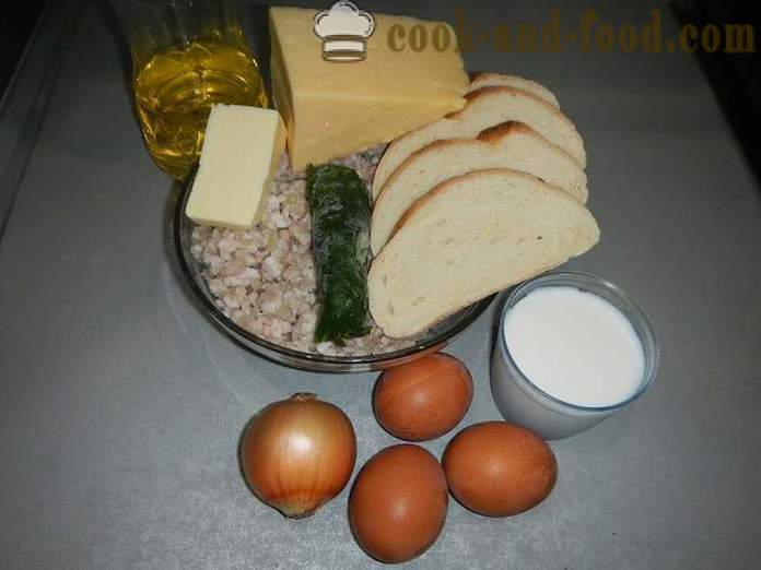 Νόστιμα κεφτεδάκια γεμιστά με αυγά και τυρί - πώς να μαγειρεύουν κεφτέδες με γέμιση, ένα βήμα προς βήμα συνταγή με φωτογραφίες.