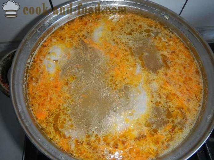 Σούπα με ζυμαρικά και κοτόπουλο - πώς να κάνει ζυμαρικά για σούπα, ένα βήμα προς βήμα φωτογραφίες συνταγή