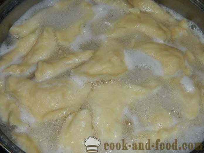 Νόστιμα ζυμαρικά με τυρί cottage στο πλαίσιο της σοκολάτας και καραμέλας - πώς να κάνει ζυμαρικά με τυρί cottage, βήμα προς βήμα φωτογραφίες συνταγή