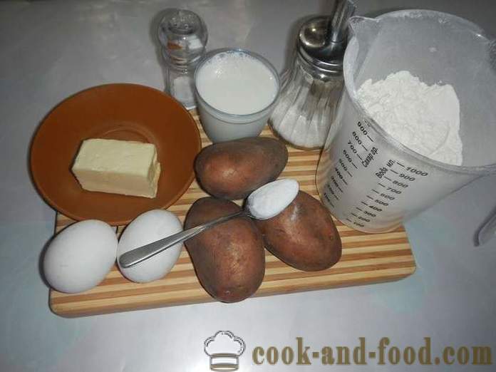 Νόστιμα ζυμαρικά με πατάτες και ξινή κρέμα. Πώς να μαγειρέψουν τα ζυμαρικά με πατάτες - βήμα προς βήμα συνταγή με φωτογραφίες.
