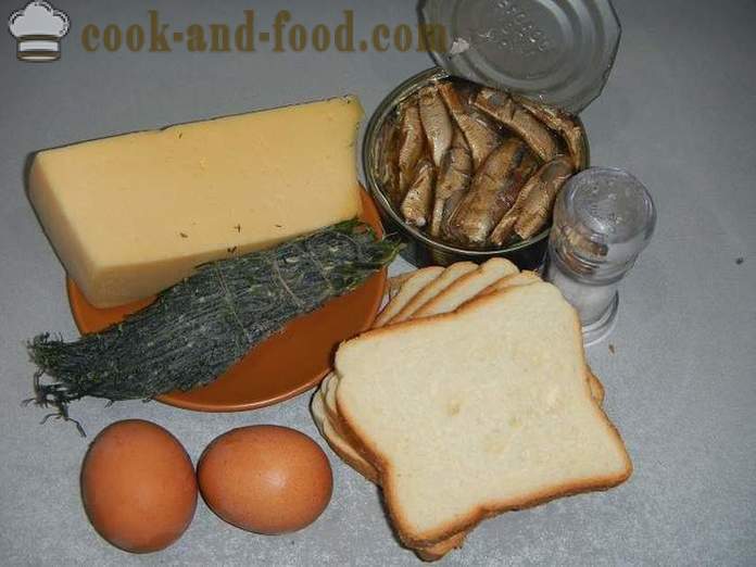 Τοστ του λευκού ψωμιού με ένα αυγό: το γλυκό, το αλάτι και το σκόρδο. Πώς να φτιάξετε νοστιμότατα κρουτόν σε ένα τηγάνι - ένα βήμα προς βήμα συνταγή με φωτογραφίες.