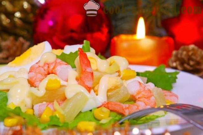 Σαλάτες για το νέο έτος 2016 - νόστιμες συνταγές σαλάτα της Πρωτοχρονιάς σχετικά με το Έτος του πιθήκου.
