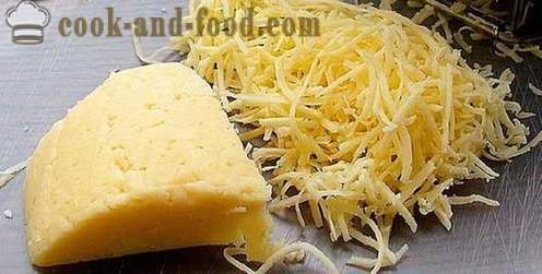 Μανιτάρια γεμιστά με τυρί και ψημένο στο φούρνο. Απλή και νόστιμες συνταγές με φωτογραφίες.