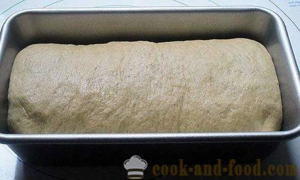 Ψωμί χωρίς μαγιά και μαγιά γιαουρτιού, ψημένο στο φούρνο - σιτάρι - σίκαλης, σπιτικό απλή συνταγή με μια φωτογραφία