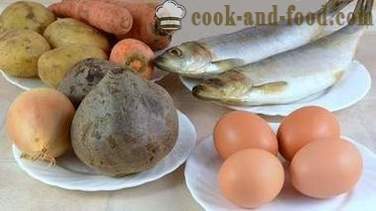 Tasty ρέγγα κάτω από ένα γούνινο παλτό κλασική συνταγή με φωτογραφία: ποια επίπεδα είναι και πώς να μαγειρεύουν ρέγγα κάτω από ένα γούνινο παλτό με αυγό