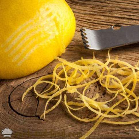 Πώς να χρησιμοποιήσετε φλούδα λεμονιού για το μαγείρεμα; - συνταγές βίντεο στο σπίτι