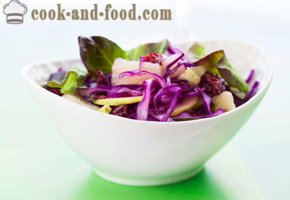 Κόκκινο λάχανο: τρεις υγιείς συνταγή σαλάτας