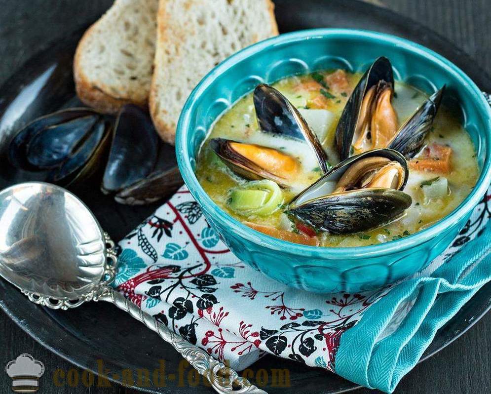Τρεις νόστιμα θαλασσινά σούπα συνταγή