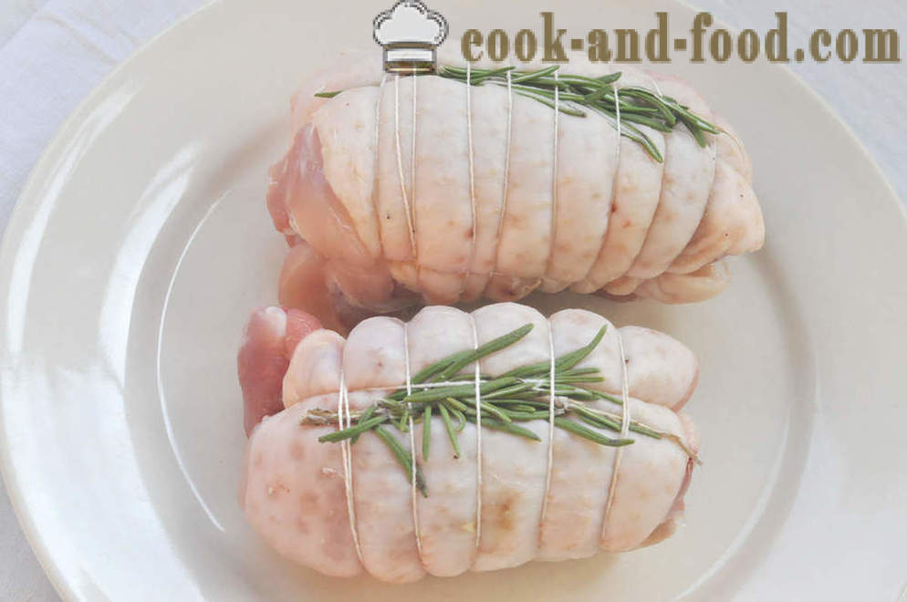 Πώς να μαγειρέψουν ρολό κοτόπουλο - συνταγές βίντεο στο σπίτι