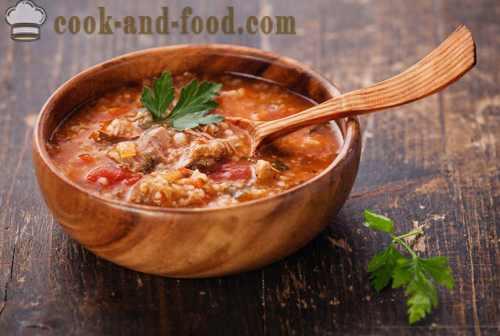 Η συνταγή του ζεστού kharcho σούπα - βίντεο συνταγές στο σπίτι