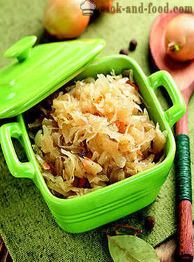 Περίοδος με λάχανο αλάτι: 5 ενδιαφέρουσες συνταγές - Συνταγές βίντεο στο σπίτι