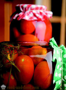 Ντομάτες για το χειμώνα: 5 συνταγές εγχώριες προετοιμασίες - συνταγές βίντεο στο σπίτι