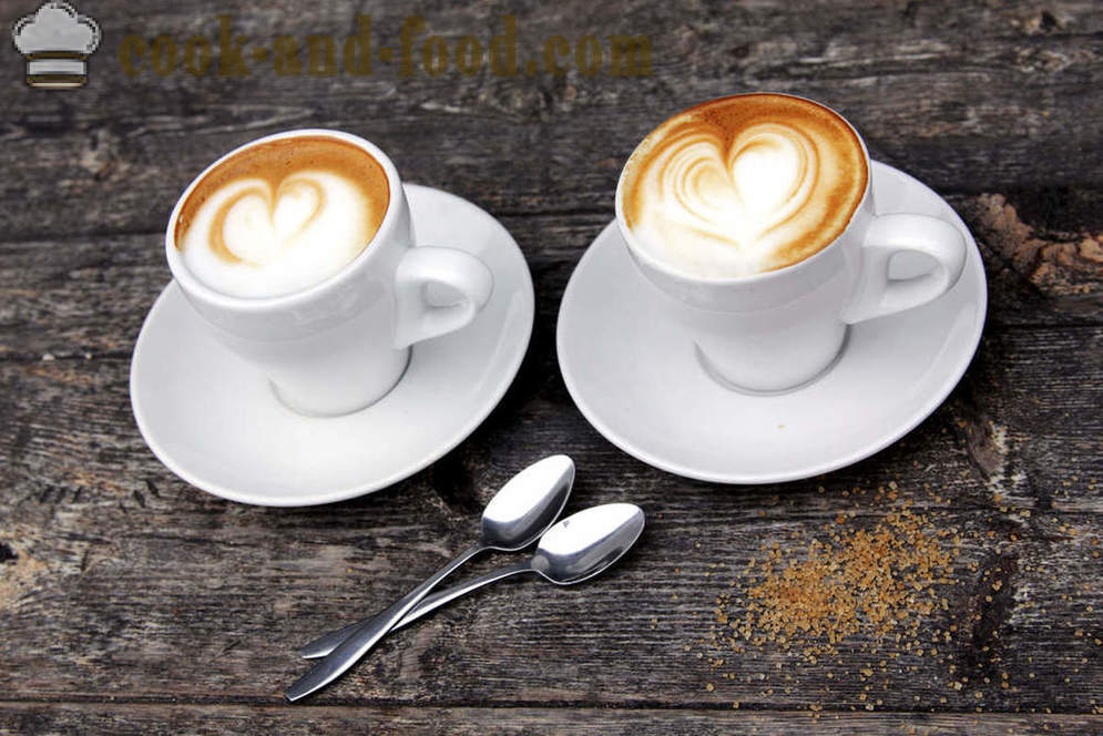 «Έξυπνο Κουζίνα»: πώς να κάνει ένα τέλειο cappuccino ή latte στο σπίτι - βίντεο συνταγές στο σπίτι