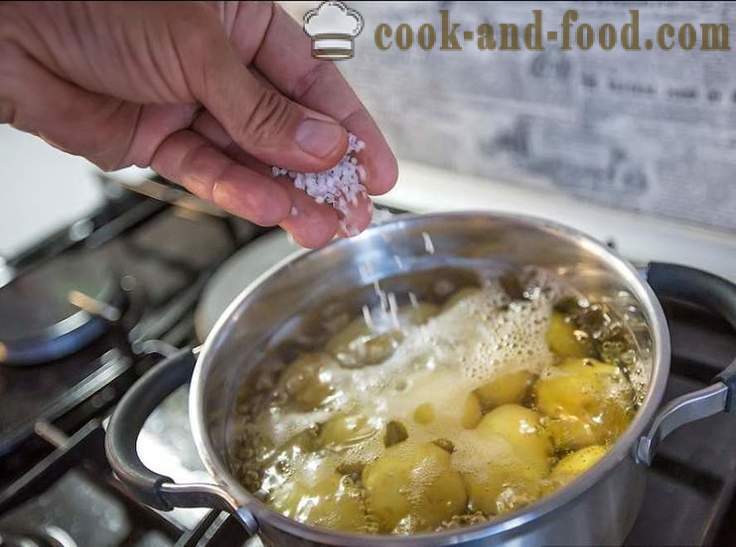 Bachelor δείπνο: τρεις για πρωτότυπα πιάτα πρώιμες πατάτες - συνταγές βίντεο στο σπίτι